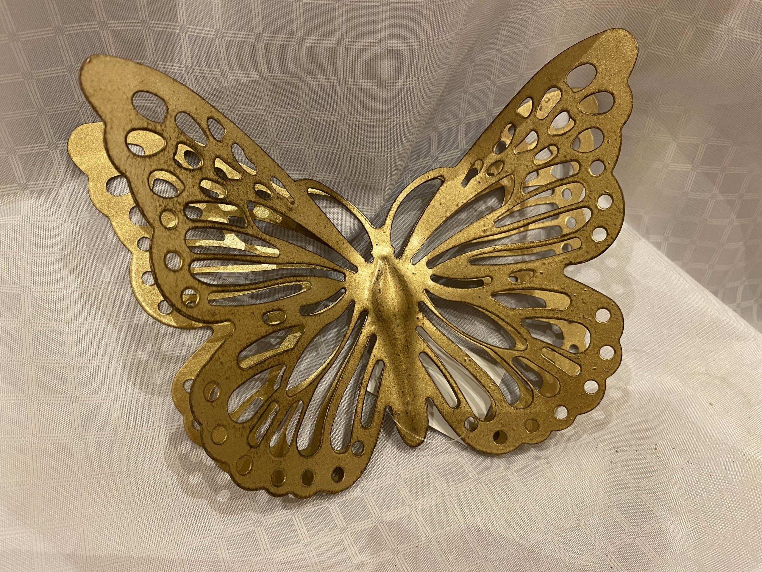 7 pièces D'or Papillon & 6 pièces Mini Papillon Décoration De